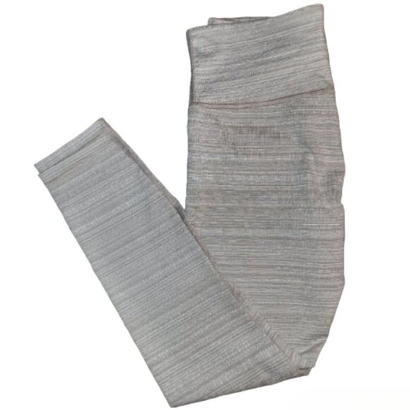 2 for $20 Athleta Beige Textured Leggings Size Small - Picture 1 of 6